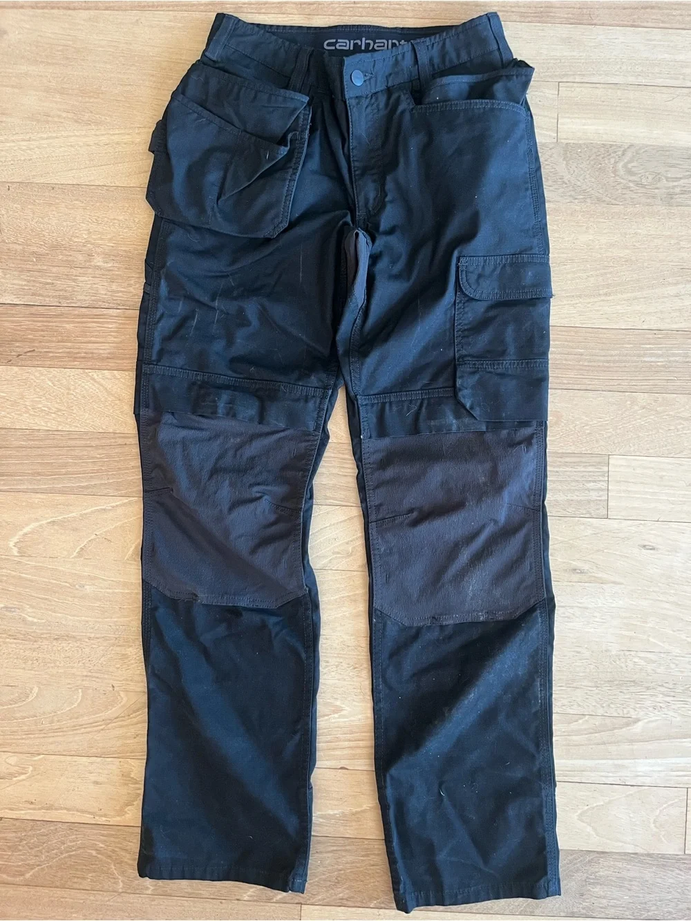 Carhartt Steel Rugged Flex Relaxed Fit Ripstop Double-Front Cargo Work Pant